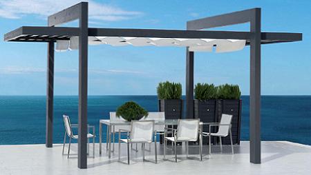 pergola en madera de Greendesign